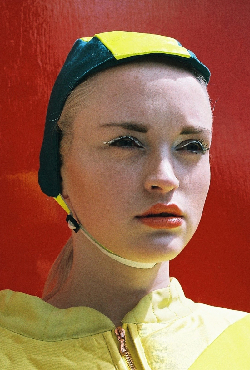 Jacket and hat – Sarah Innes