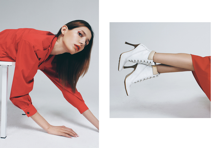 dress - Esprit, shoes - Steve Madden