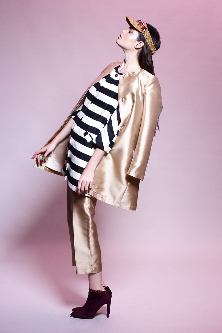 Jackets, Pants and Hat: Annie P, Shoes: Pura Lopez