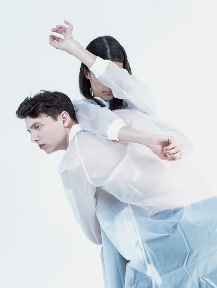 KARUM & LOIC are wearing Jacket - Noisy May, Jeans - Saint Laurent