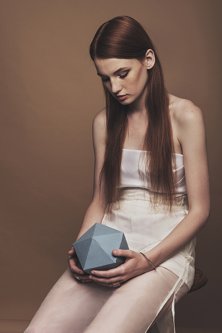 top: Cristina Ruggero,  skirt : Cristina Ruggero, white shorts: Lacoste