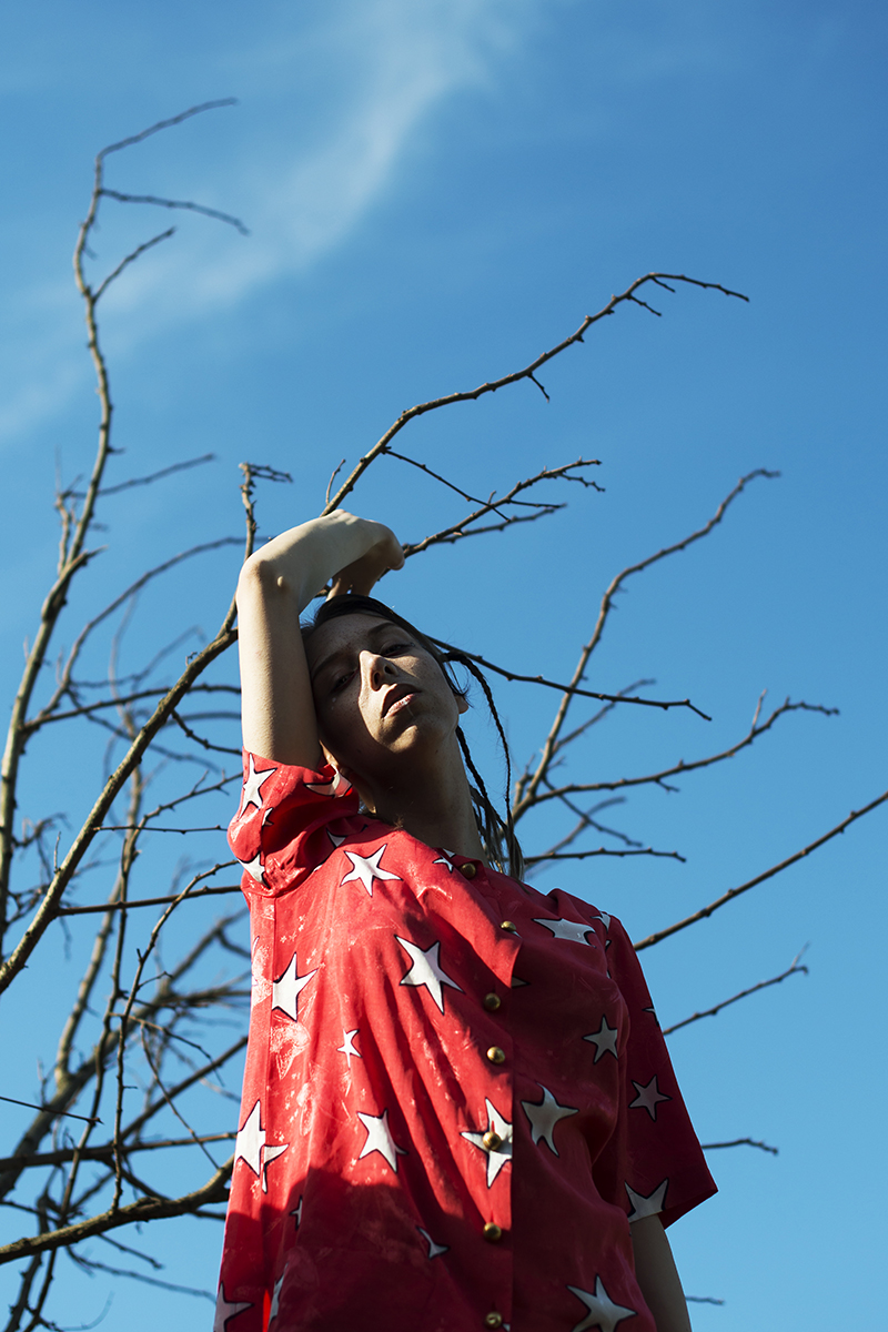 Suit (Tshirt + Skirt): Vintage