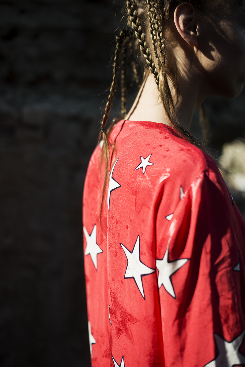 Suit (Tshirt + Skirt): Vintage