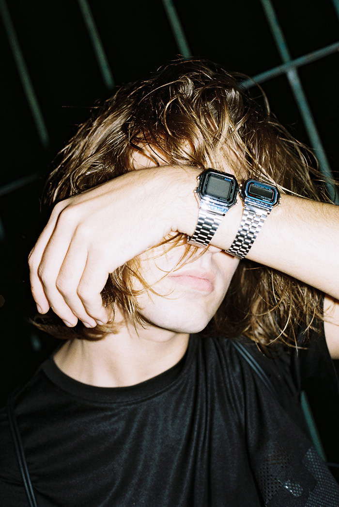 watches CASIO tshirt ALEXANDER WANG FOR H&M