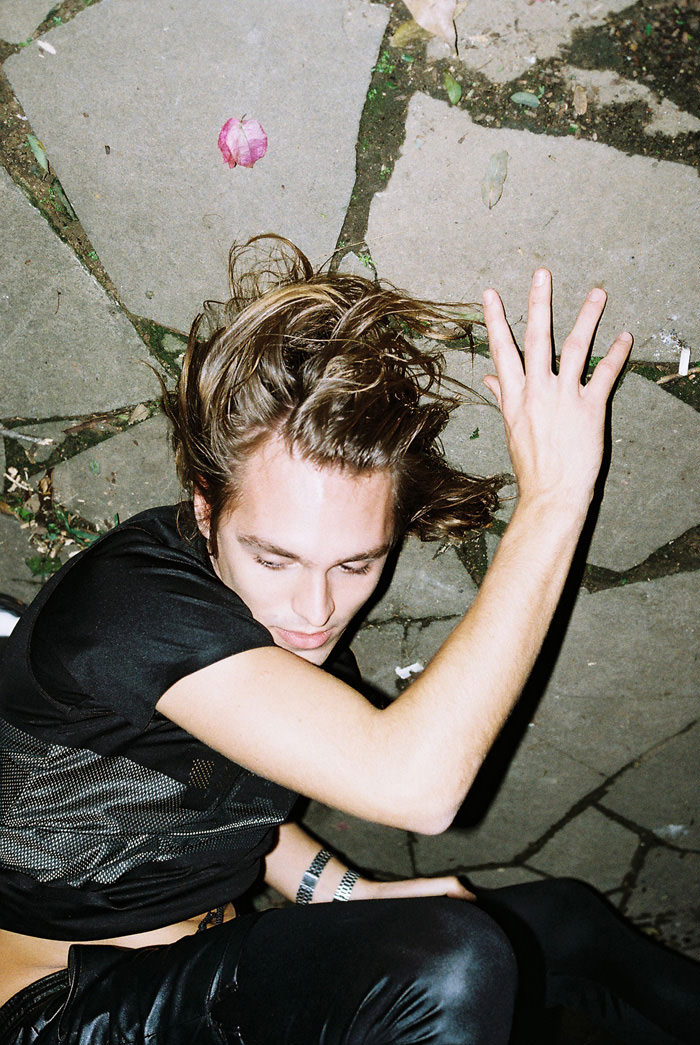 tshirt ALEXANDER WANG FOR H&M | watches CASIO | pants STYLIST'S OWN