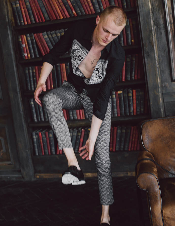 Shirt - Topman, Trousers - Topman, Boots - Zara