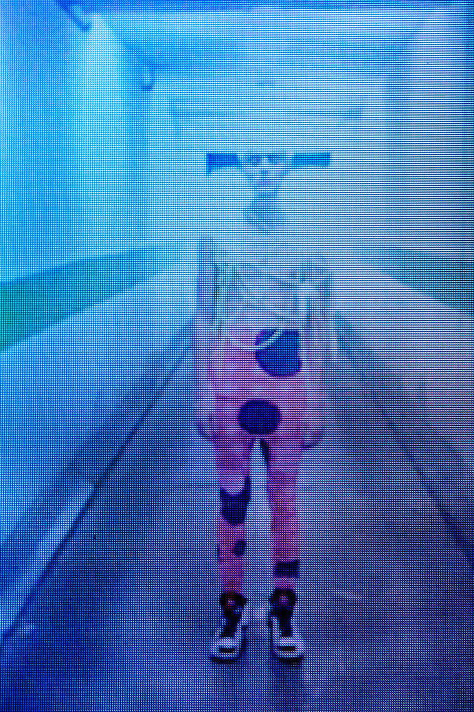 leggings by Fabien Verriest, shoes Reebok Pump