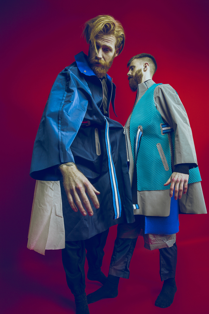Oversize coats, trousers, shorts: Patrick Jacobson