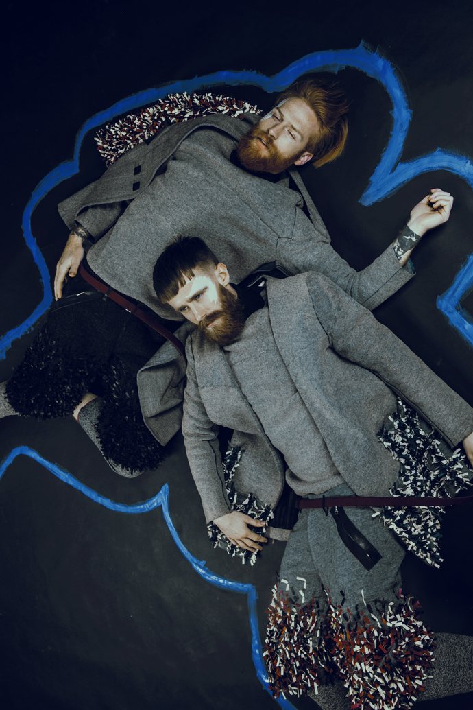 Coat, top and shorts: Jake. S. Godden