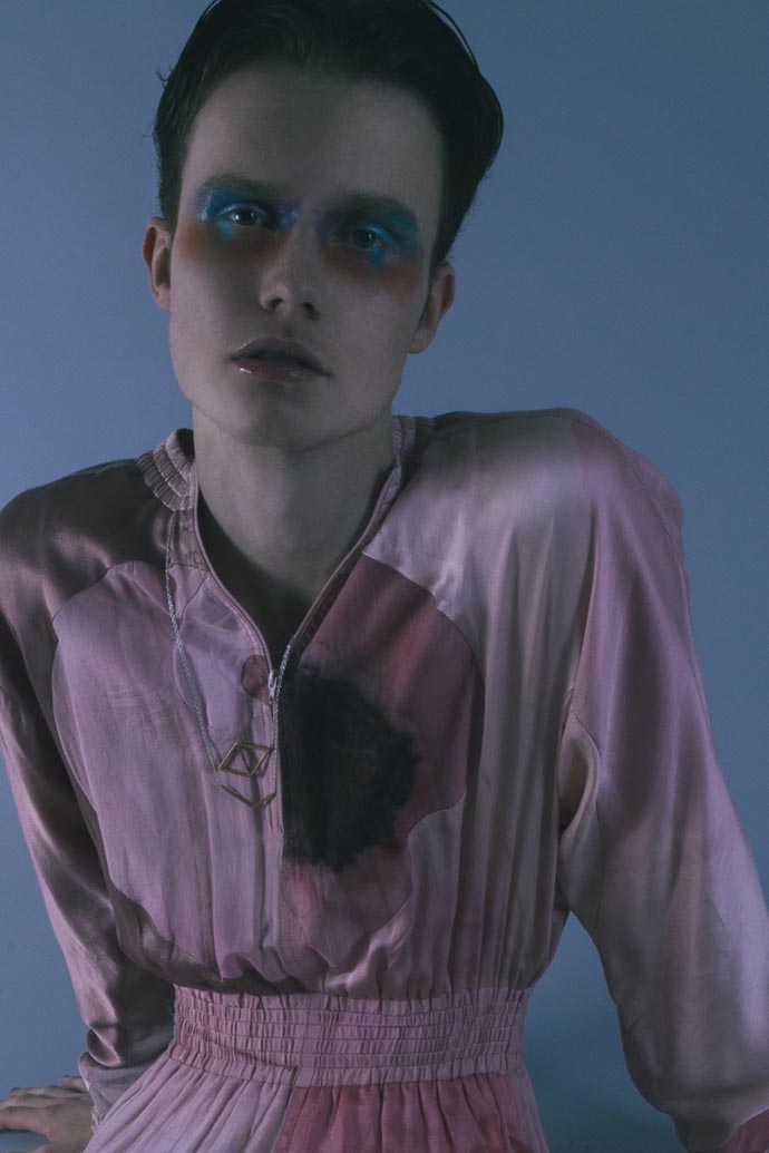 Dress by Altinstark Necklaces by MYRRH Jewellery