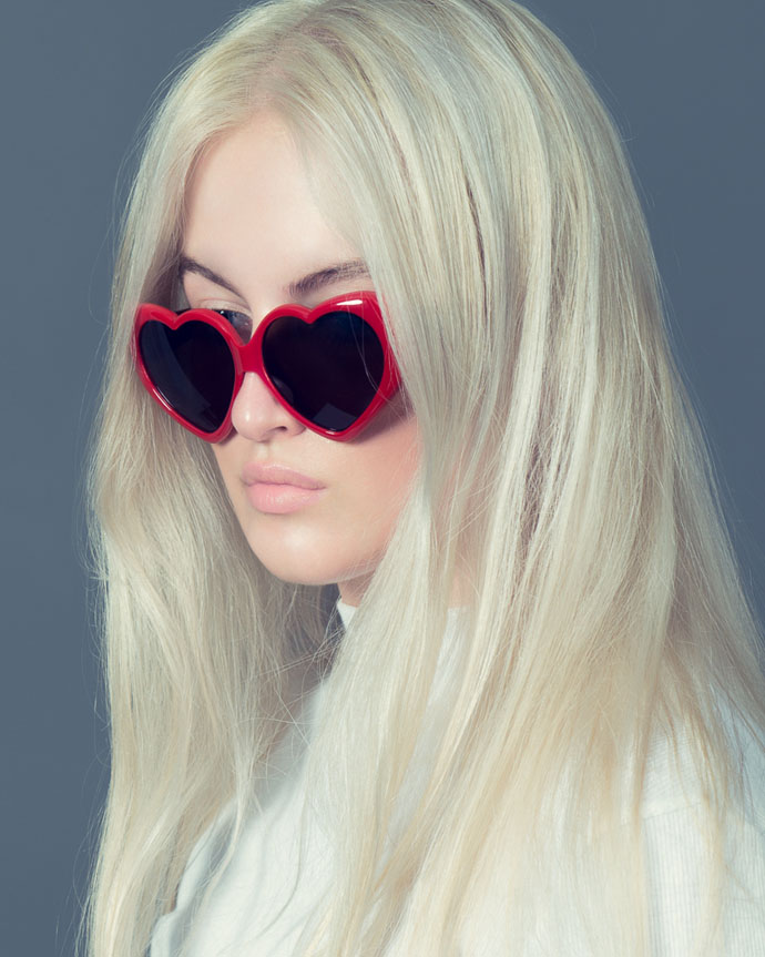 Sunglasses: Moschino Turtleneck: ASOS