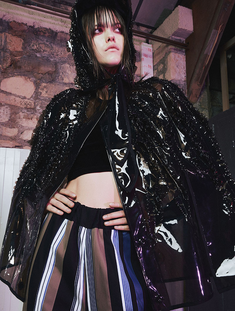 Jacket: Steinrohner Pant: Wilfried Lantoine Top: American Apparel