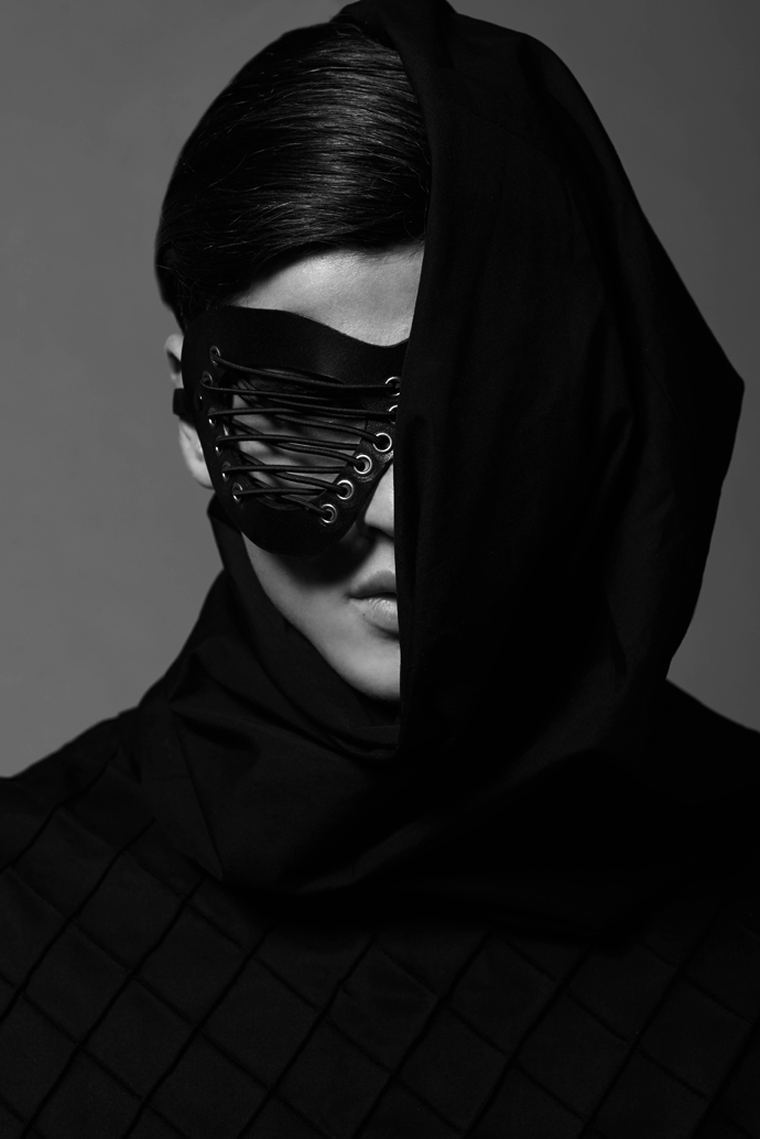 Mask: Zana Bayne  Jumper: Mashael Alrajhi
