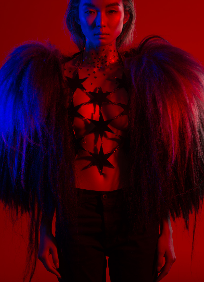 Top - Zana Bayne, Fur - Nora Rieser