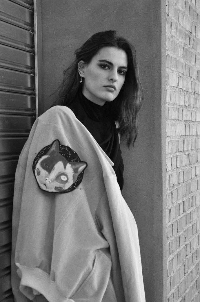 Jacket: Manderlay Patches @annabigayll Top: Ruben Galarreta