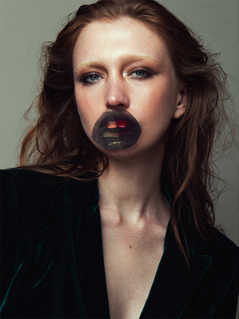 Green velvet blazer - Topshop