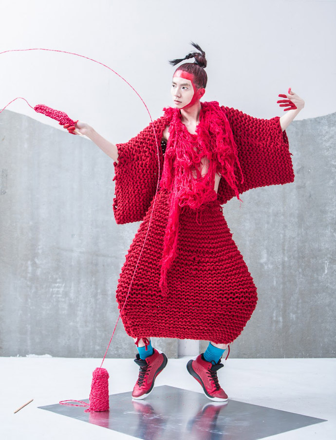 Designer/ Zooey Ai Model/ Amber Chen @ Lowen Studio