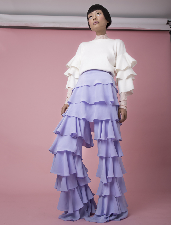 Turtle Neck - DKNY Top - Arabella Pants - Balmain Inspired