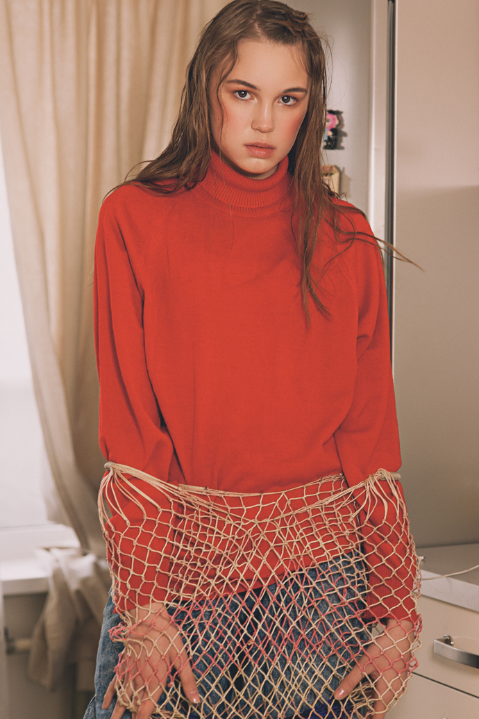 turtleneck, jeans-all Topshop