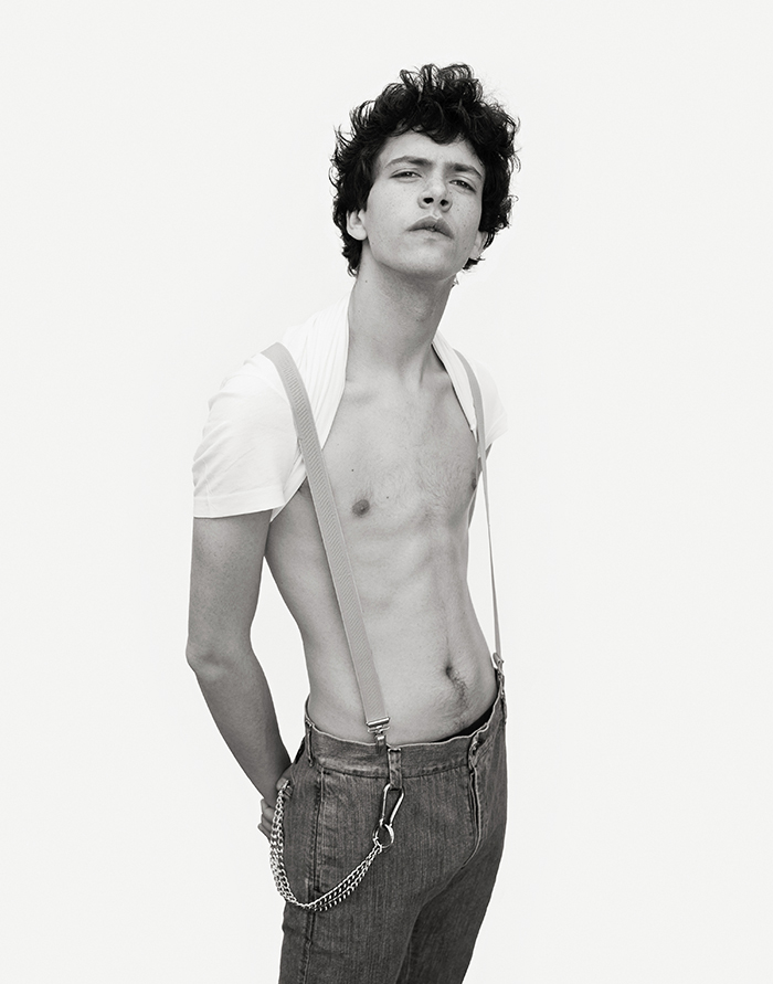 Jeans: Misericordia, Suspenders: Vintage