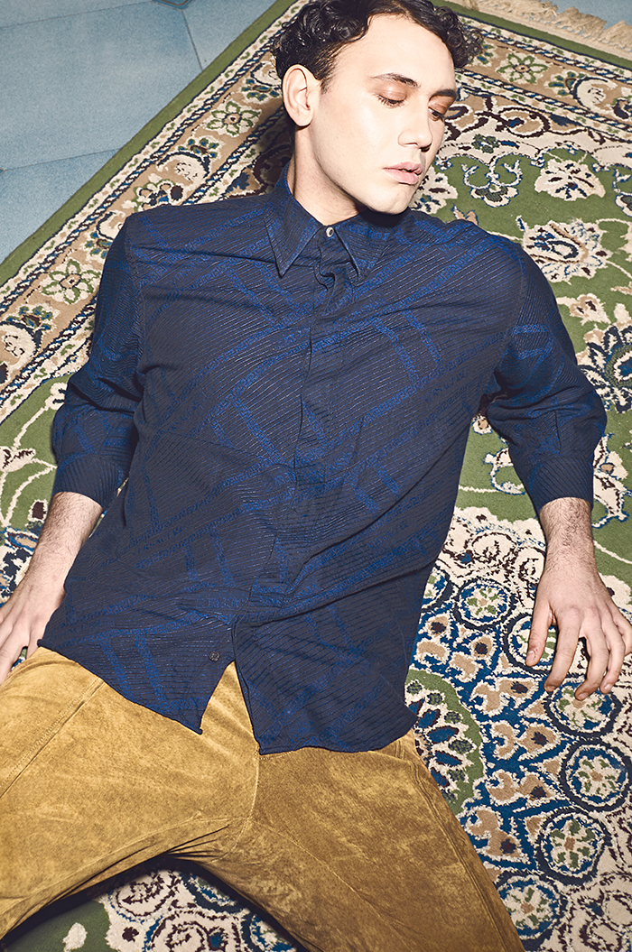 Versace Shirt, Calvin Klein Trousers