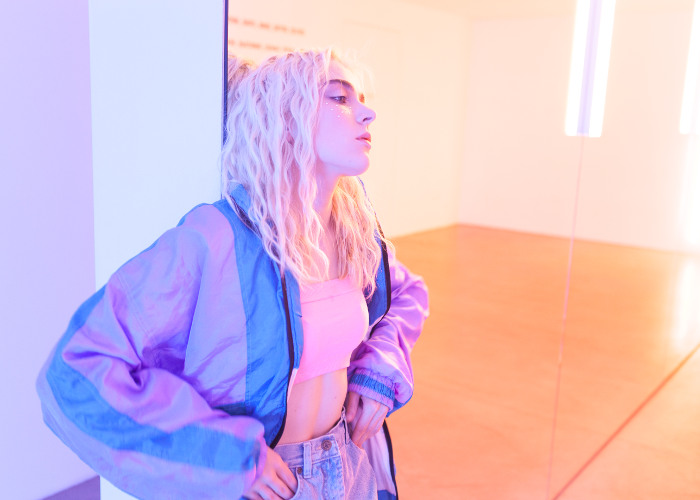 jacket - Strogovintage, jeans skirt - Iskra