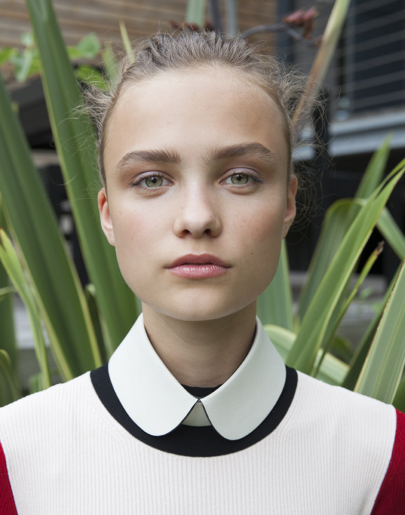 DRESS - PAULE KA SHIRT, COLLAR - PAULE KA SHIRTSLEVES - CATHERINE OSTI