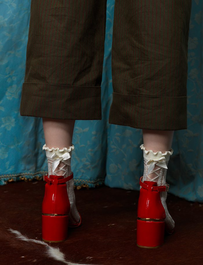 Trousers by Andrea Socks by Falke Shoes stylist’s own