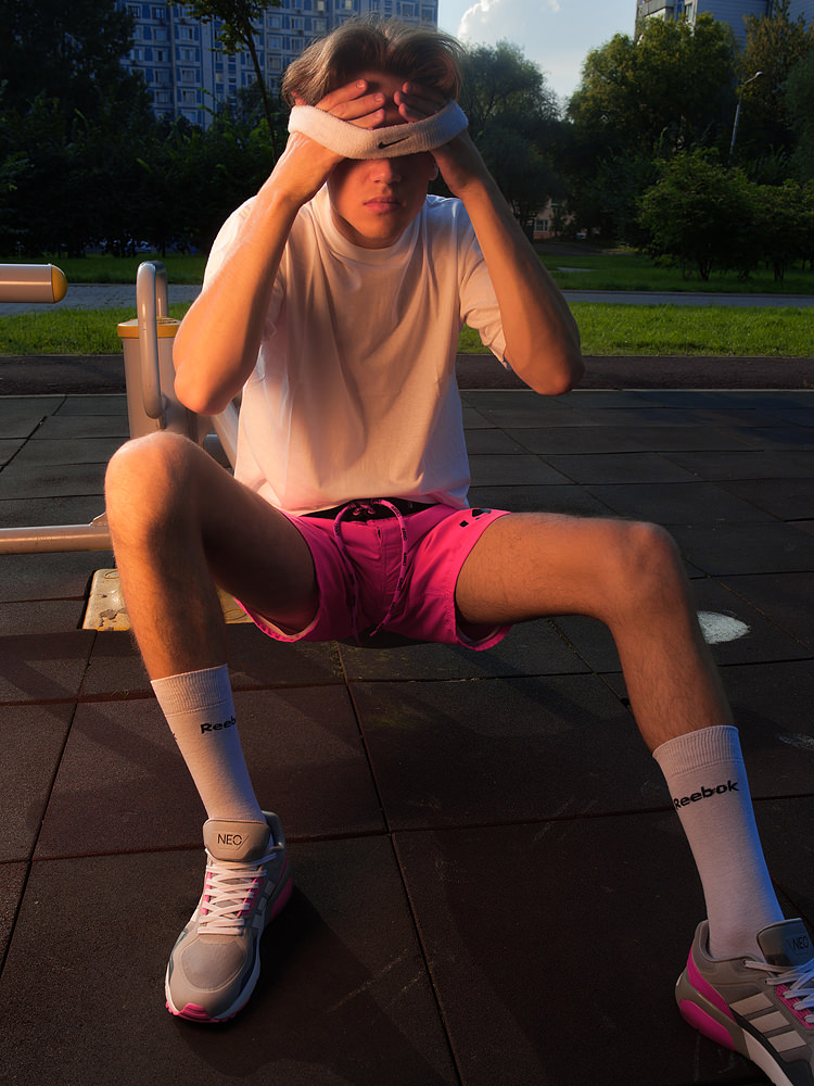 T-shirt - adidas shorts - cropp sneakers - nike