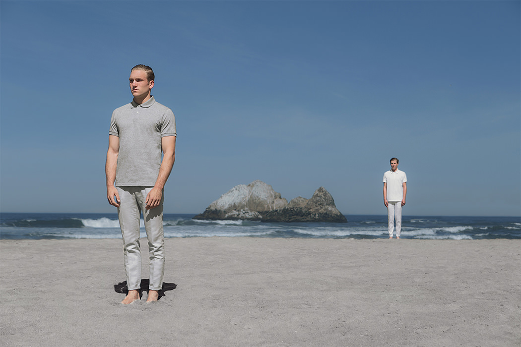 Logan (left): Shirt by Uniglo Slacks by H&M Jason (right): Shirt by Uniglo Slacks by Zara