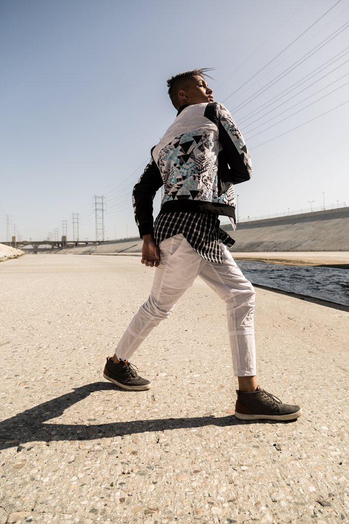 Jacket // Control Sector Shirt // Control Sector Pants // Control Sector Shoes // Stylist’s own