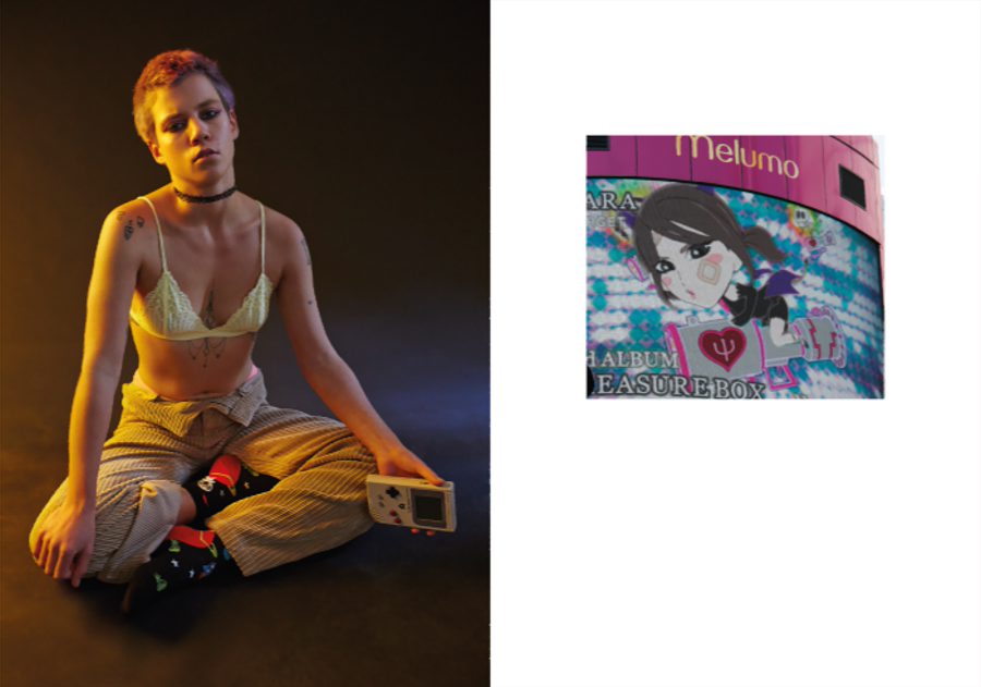 bra: Urban Outfitters trousers: Monki socks: Asos