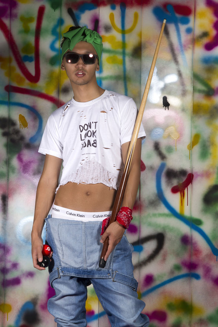 T-shirt - Bad Outfit Today, Overall - Pepe Jeans, Underwear - Calvin Klein, Sungalsses - Visionario