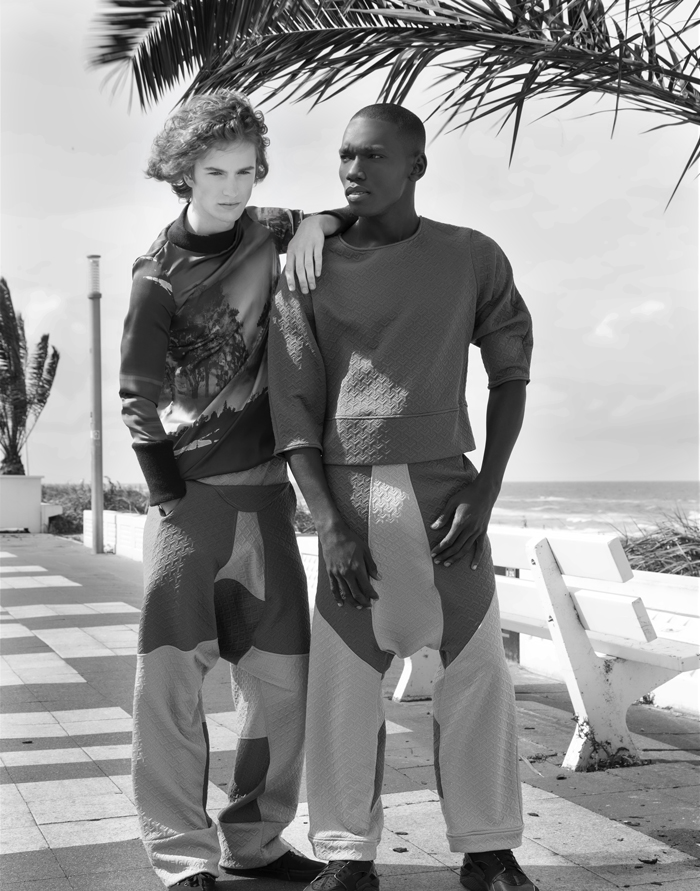 Tops and trousers by Isabell Schulz