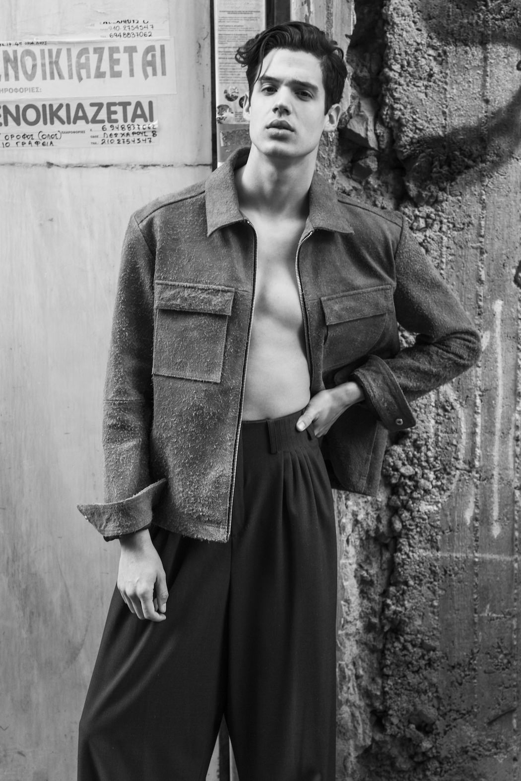 Jacket: H&M, Trousers: Yiorgos Eleftheriades