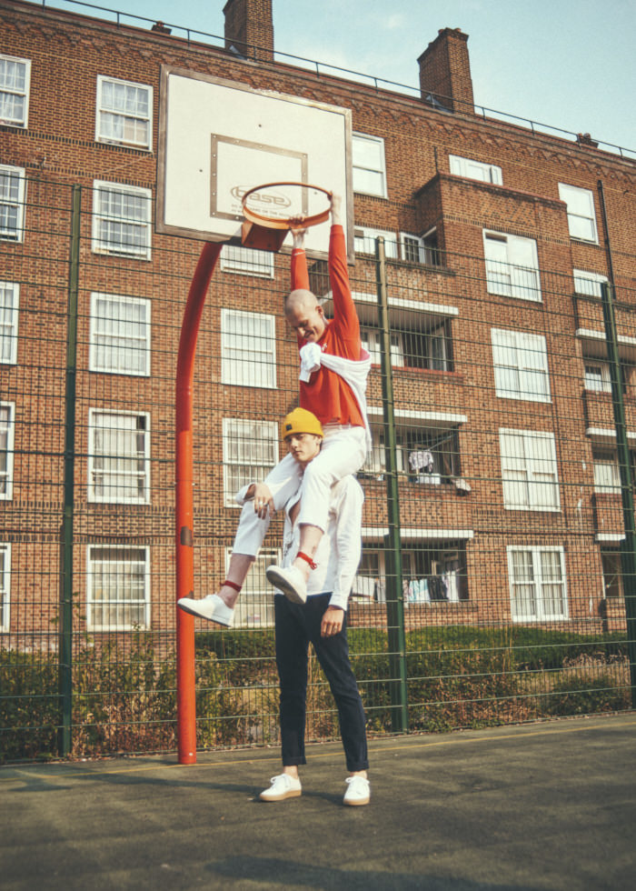 T-Shirt: Rascals DK Hoodie: Rascals DK Trousers: Rascals DK Shoes: Garment Project