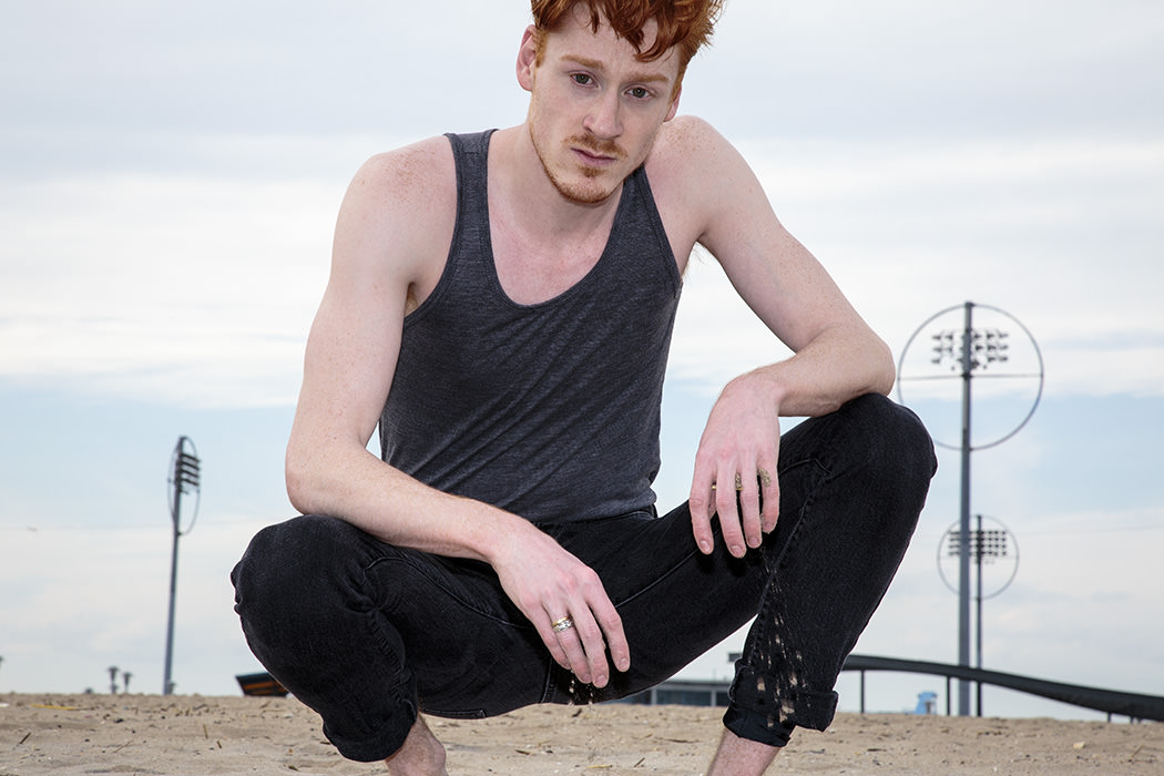 Grey Tank Top: Ralph Lauren Black Denim: H&M