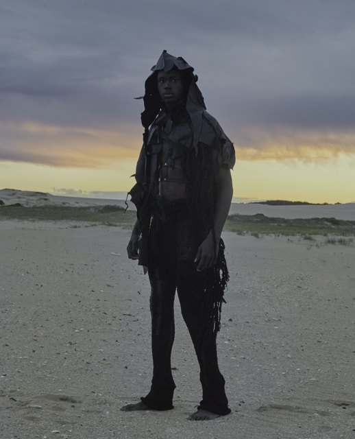 Top - SHARD by Bronte Wright X BLACK KRSNA Bottom - Balamrga Pants by BLACK KRSNA Accessories – Carma Hood Leather Harness – Stylists ow