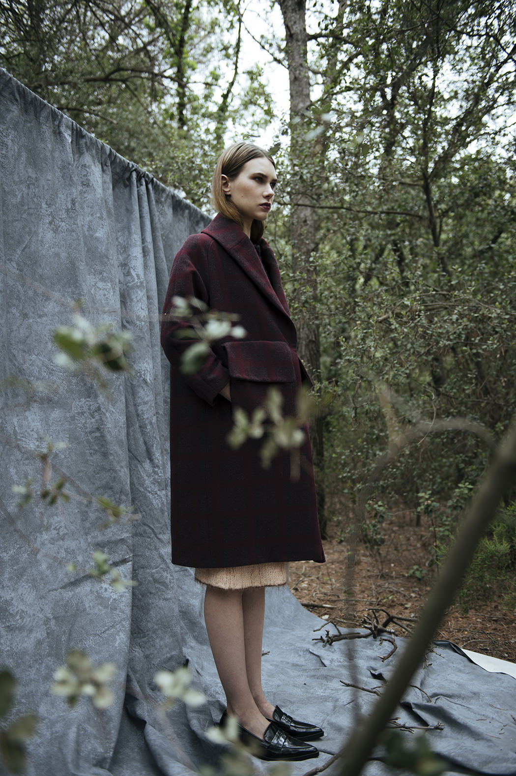 Top and skirt by Odd one out Coat by Azabala