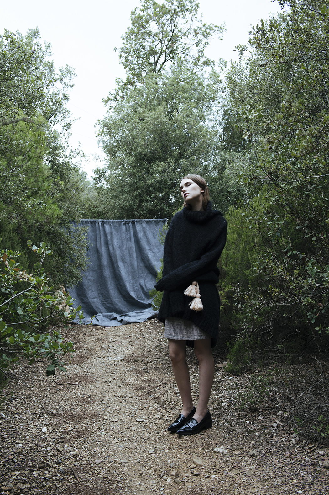Sweater & belt by Odd one out Skirt by Rita Row