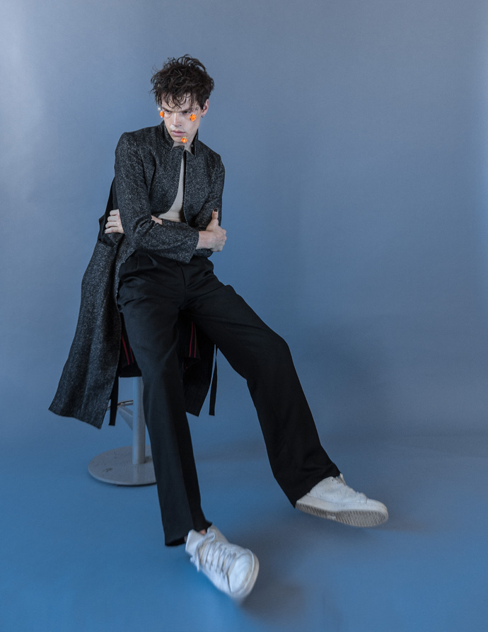 Coat Echtego Pants Saint Laurent Shoes model’s own