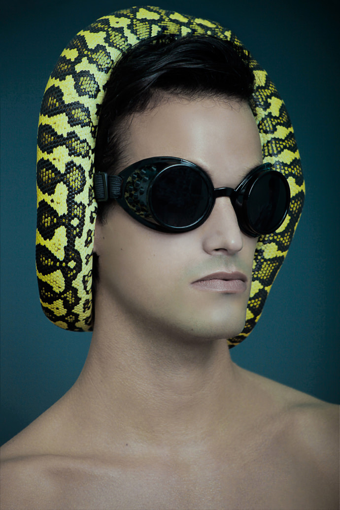 sunglasses by Romain Thevenin.