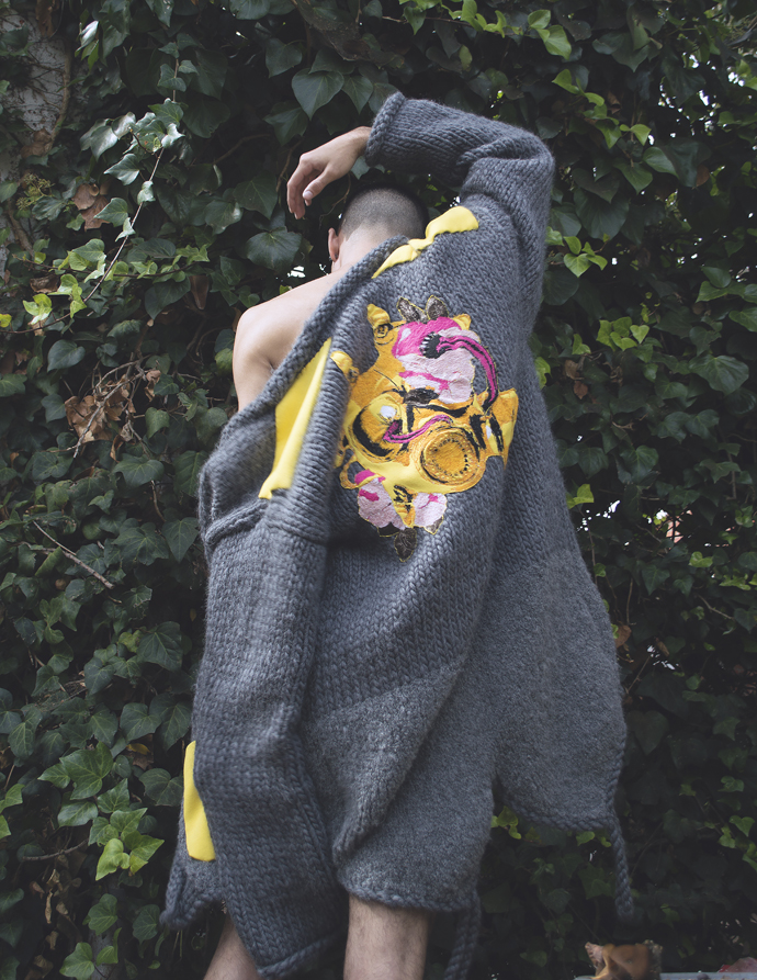 Large knit sweater- Digby Jackson London