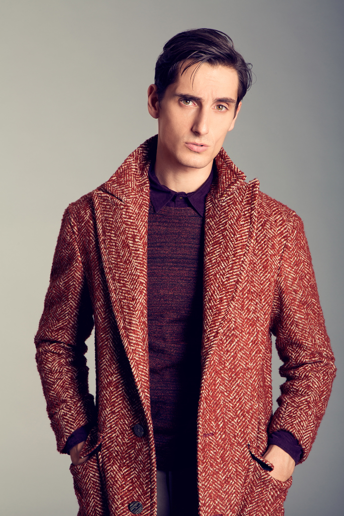 Coat: Messagerie Jumper: Messagerie Shirt: Messagerie Trousers: Messagerie