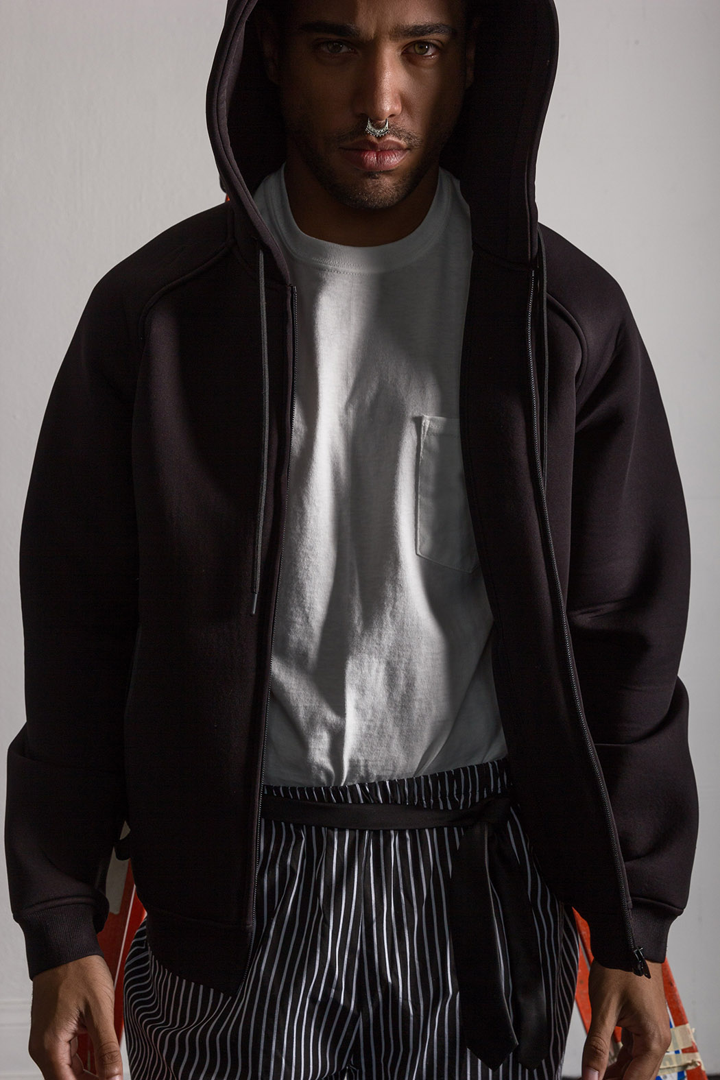 Shirt by ASOS Hoodie by Alexander Wang X HM Pants by Ralph Lauren Shoes by Hype