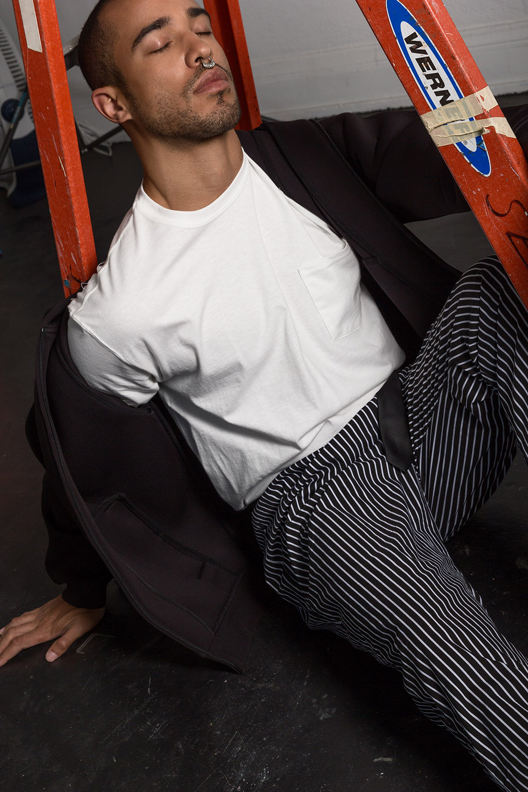 Shirt by ASOS Hoodie by Alexander Wang X HM Pants by Ralph Lauren Shoes by Hype