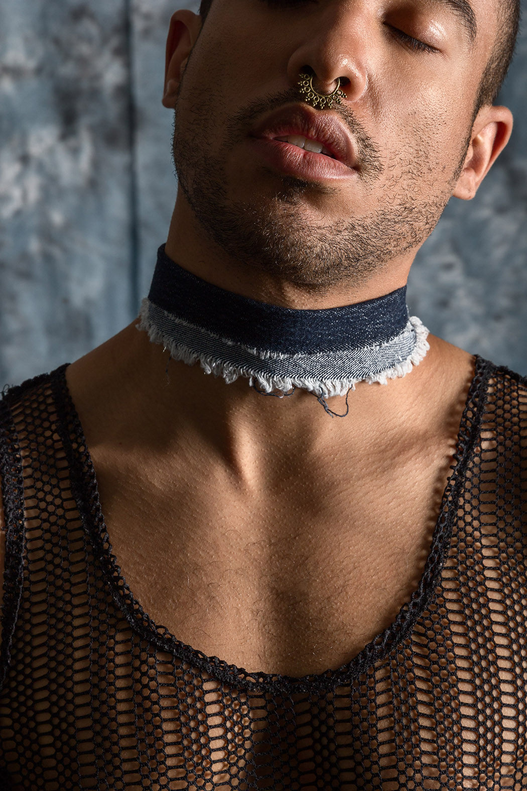 Shirt by Modus Vivendi Choker is Stylist’s Own