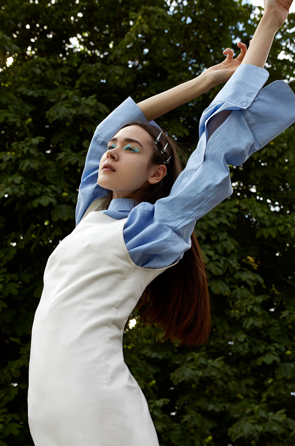Dress by Khatipova_desing T-shirt by
H&M