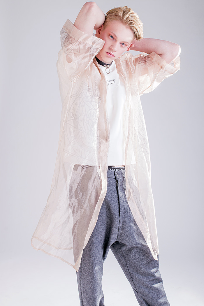 T-shirt,trousers by Retrock Jacket by Y.LD by doramojzes