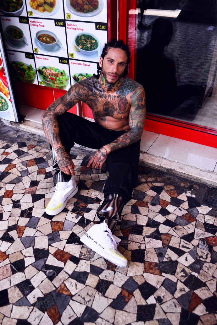 Trousers: Federica Rabito Shoes: Martina Scattarella